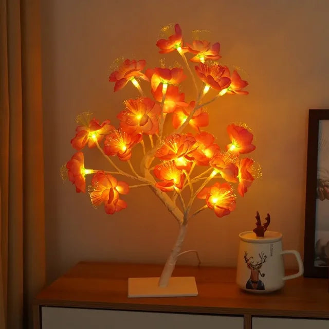 LumiTree - LED Boom Tafellamp – Sfeervolle Decoratieve Verlichting voor Woon- en Slaapkamer