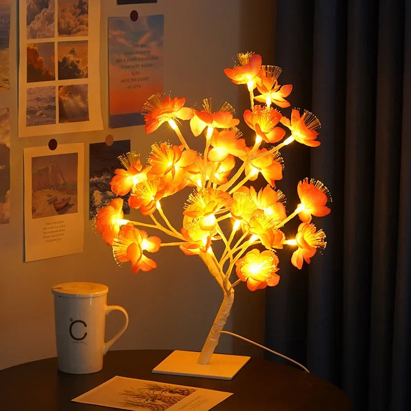 LumiTree - LED Boom Tafellamp – Sfeervolle Decoratieve Verlichting voor Woon- en Slaapkamer