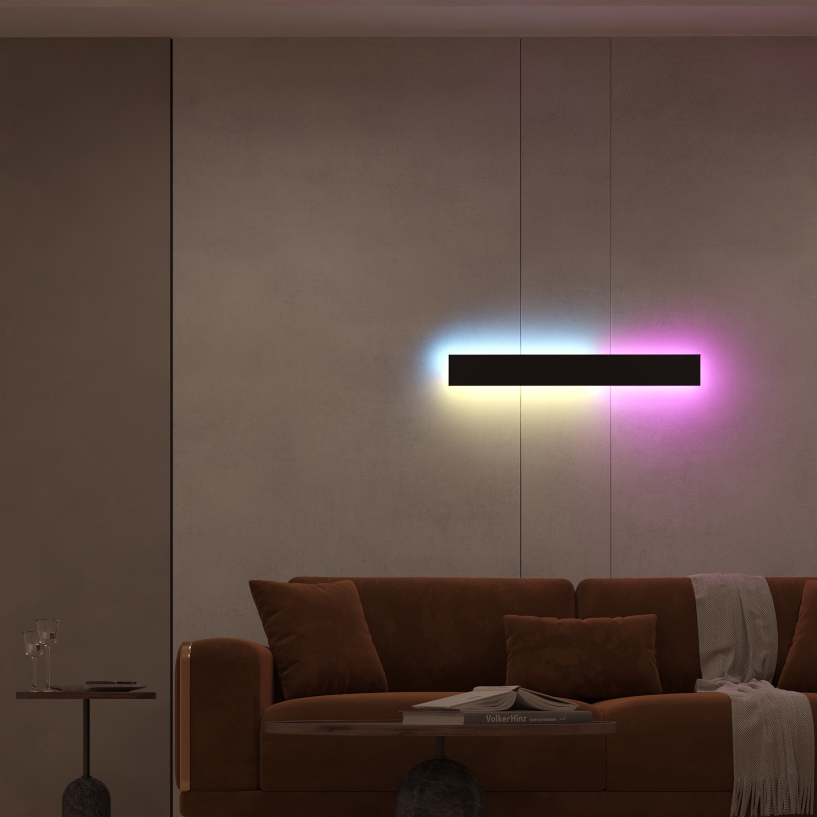 Lampada da parete Noire - Illuminazione moderna con opzioni RGB eleganti
