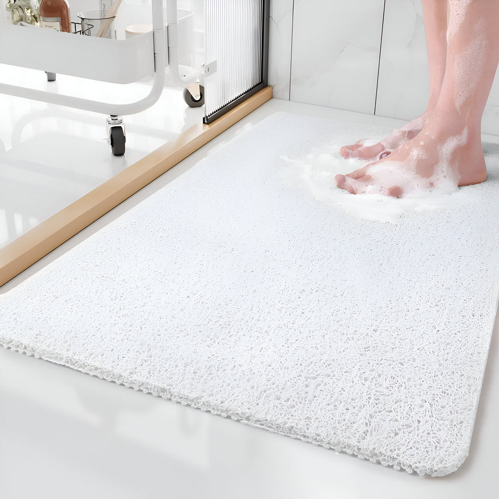 Non-Slip Shower Mat Quick-Drying Soft Foot Support Antibacterial 0