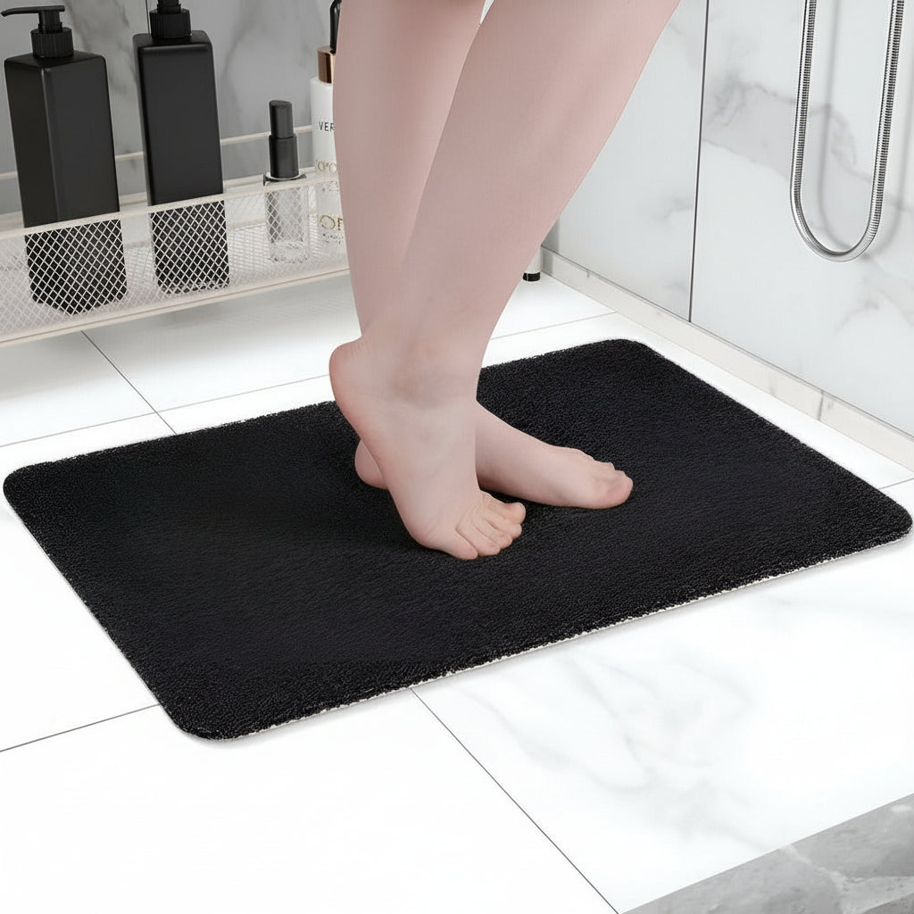 Non-Slip Shower Mat Quick-Drying Soft Foot Support Antibacterial 5