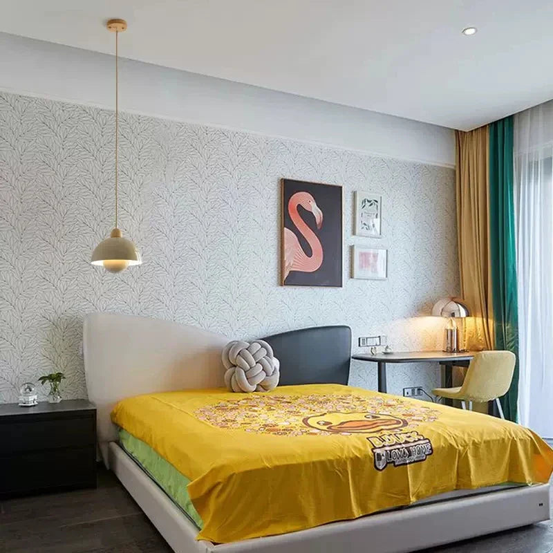 HoutBries - Lámpara colgante moderna de madera