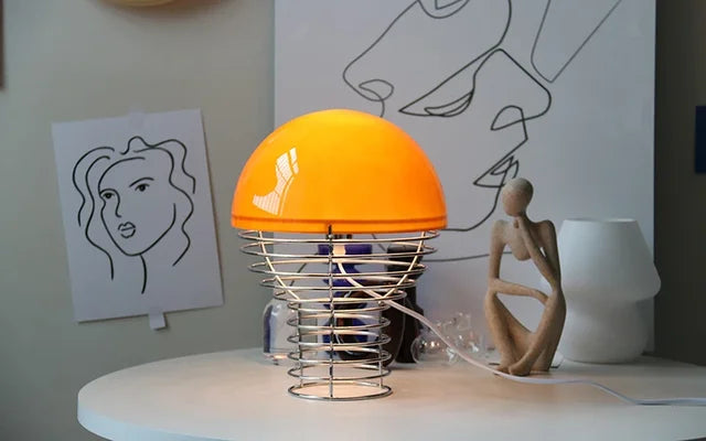 LumeSphere – Glazen Tafellamp met Scandinavisch Design