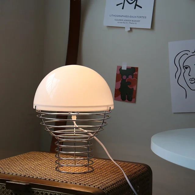 LumeSphere – Glazen Tafellamp met Scandinavisch Design