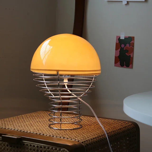 LumeSphere – Glazen Tafellamp met Scandinavisch Design