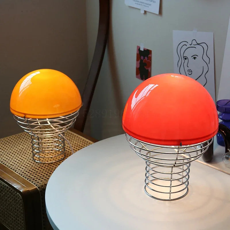 LumeSphere – Glazen Tafellamp met Scandinavisch Design