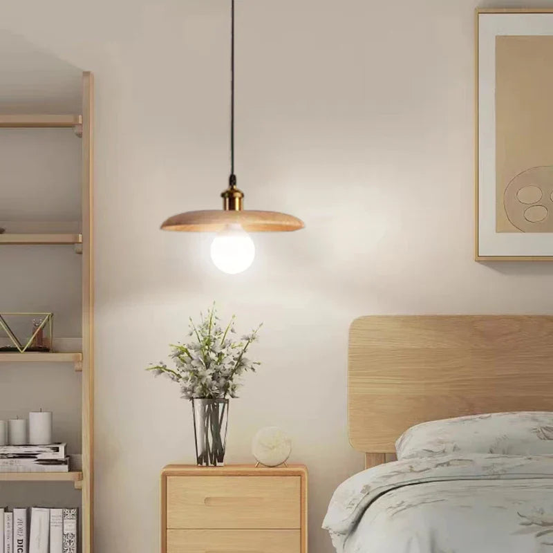 ScandiGlow - Houten Scandinavische Hanglamp