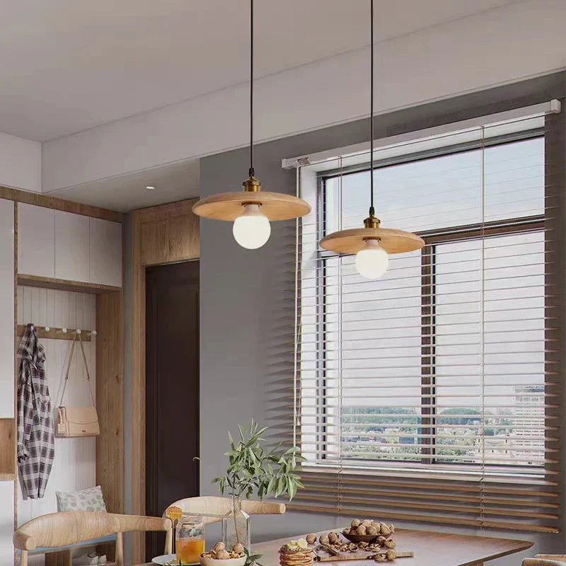 ScandiGlow - Houten Scandinavische Hanglamp