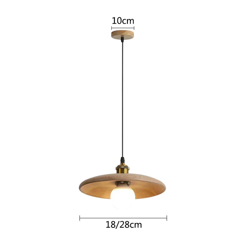 ScandiGlow - Houten Scandinavische Hanglamp