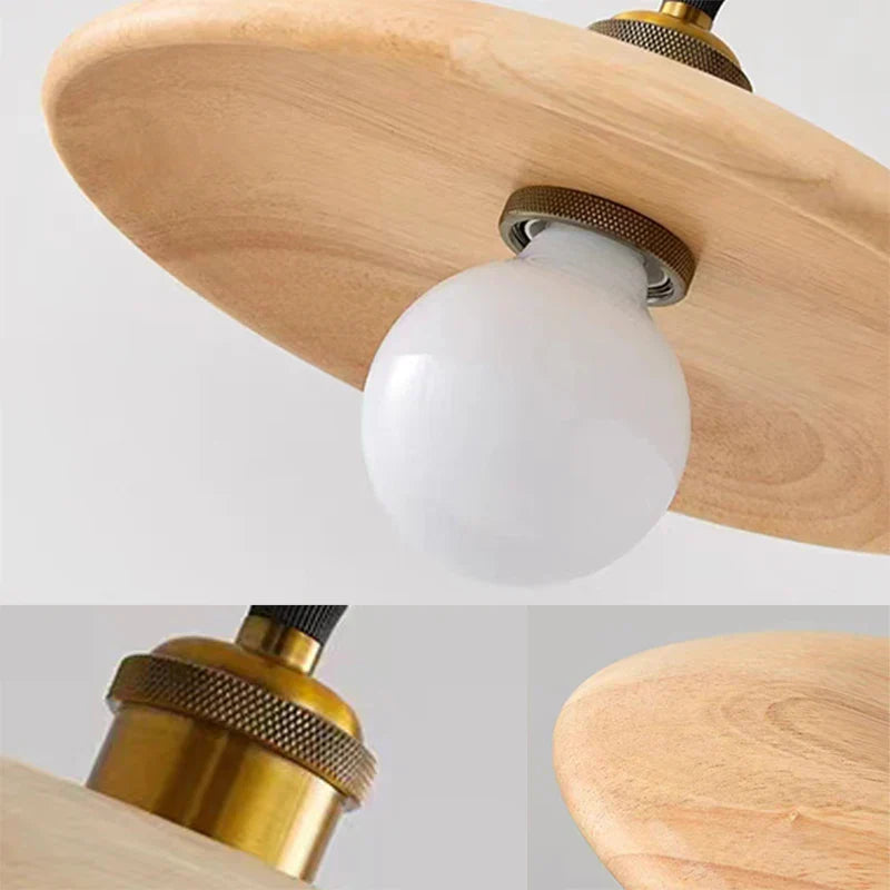 ScandiGlow - Houten Scandinavische Hanglamp