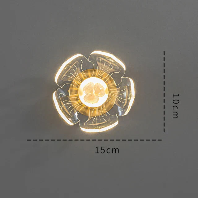 BloomGlow – Bloemvormige LED Wandlamp voor Slaapkamer & Woonkamer