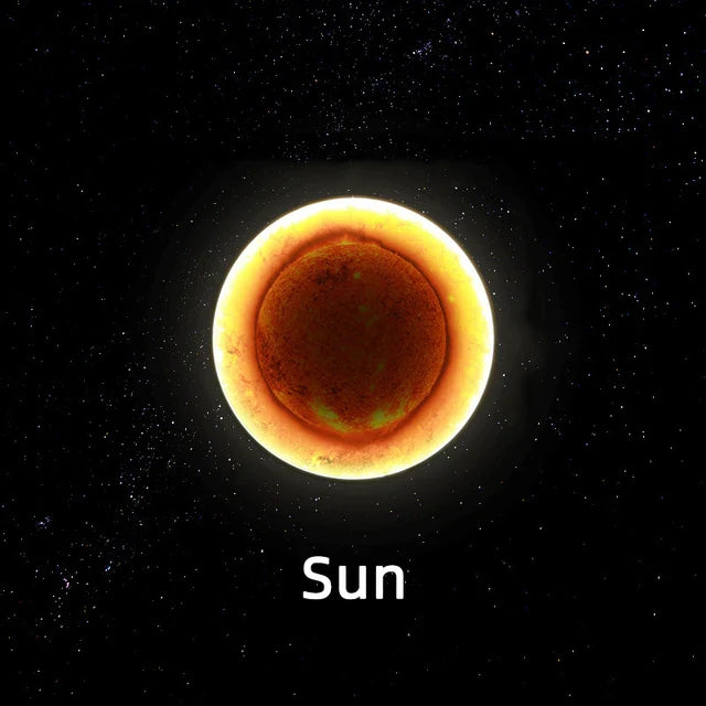 LunaGlow - Moderne Maan Wandlamp