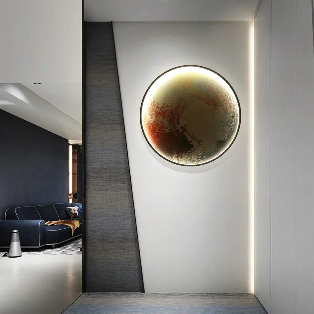 LunarGlow - LED Wandlamp voor Een Rustgevende Slaapkamerervaring