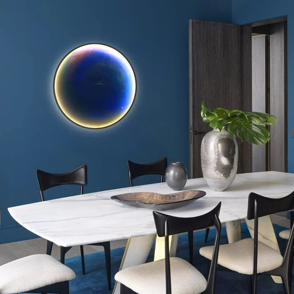 LunarGlow - LED Wandlamp voor Een Rustgevende Slaapkamerervaring