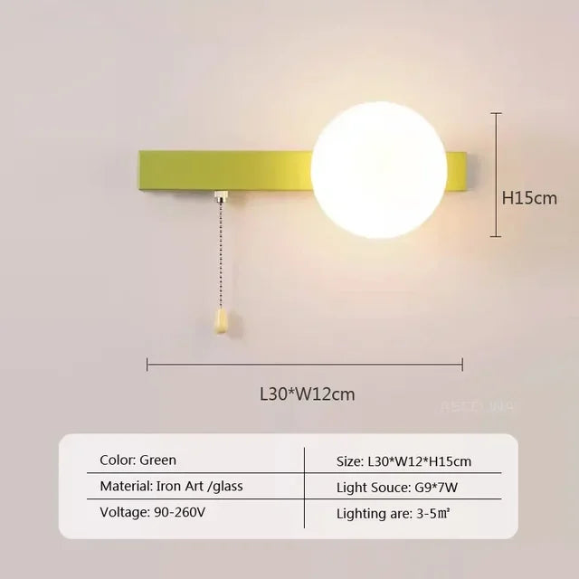 LumiNordic - Minimalistische Wandlamp