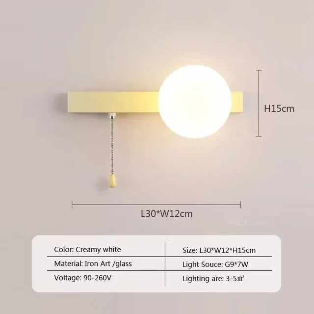 LumiNordic - Minimalistische Wandlamp