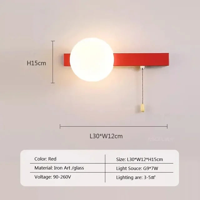 LumiNordic - Minimalistische Wandlamp