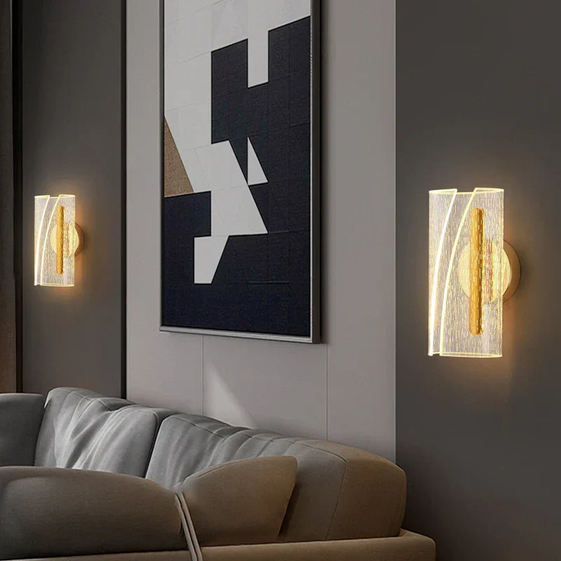 NoordGloed - Scandinavische LED-Wandlamp