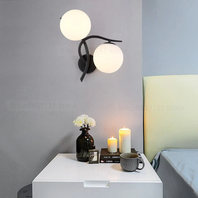 ScandinavianBeam - Lámpara de pared moderna de hierro | Iluminación elegante para cualquier interior