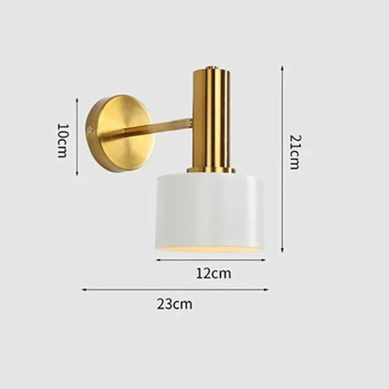 GoldGleam - Lámpara de pared de lujo | Iluminación elegante para cualquier interior