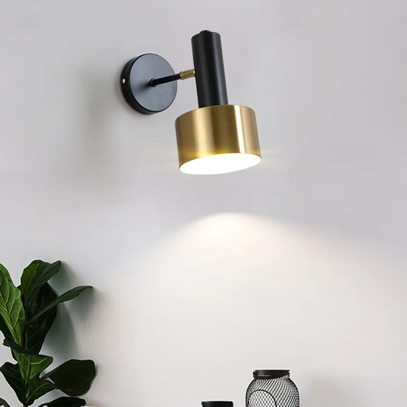 GoldGleam - Lámpara de pared de lujo | Iluminación elegante para cualquier interior