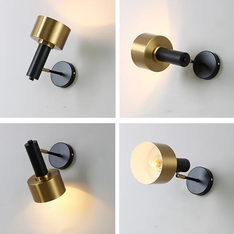 GoldGleam - Lámpara de pared de lujo | Iluminación elegante para cualquier interior