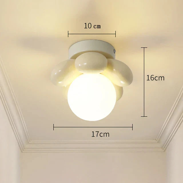 NordicBlossom - Scandinavian Flowers Ceiling Lamp