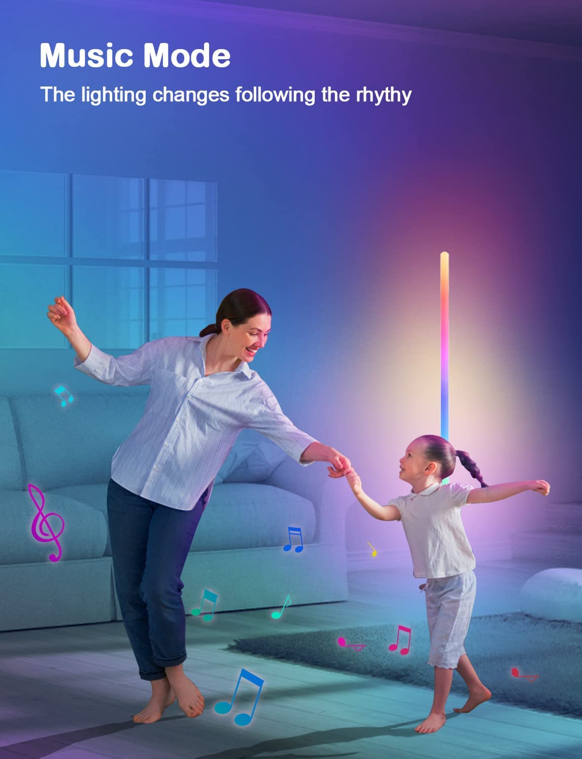 Lampada ad angolo illuminata con LED a 360 gradi