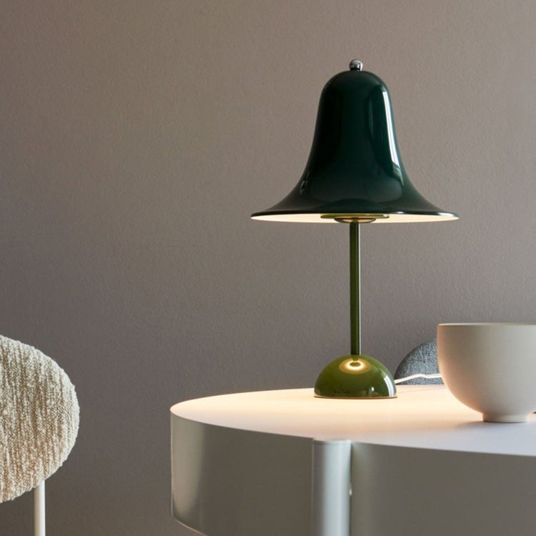 Lámpara de mesa regulable en forma de jarra Bell