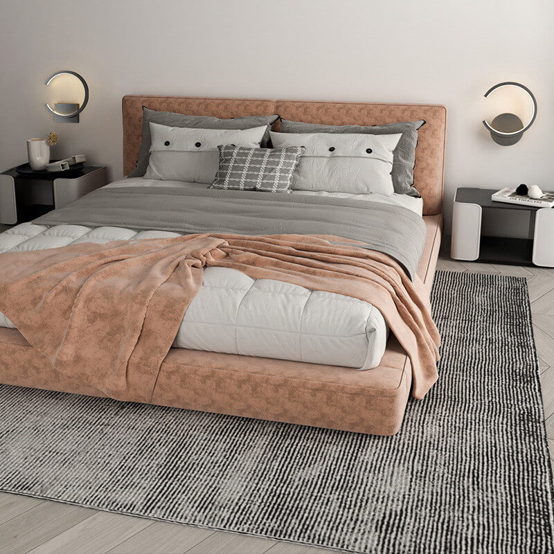 Minimalist round LED wall lamp with arm, 1 light