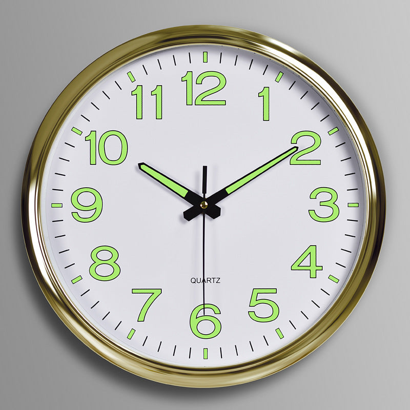 Luminous Silent Wall Clock 30 cm