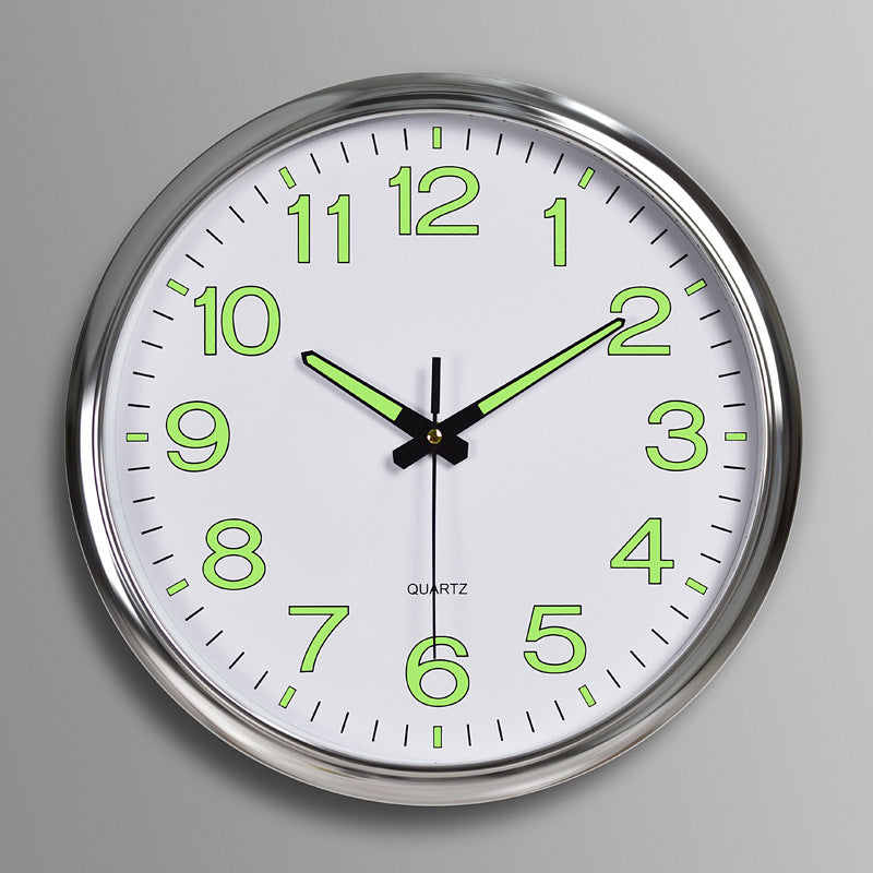 Luminous Silent Wall Clock 30 cm