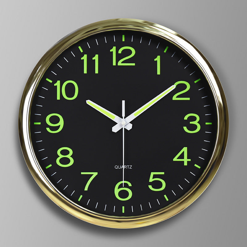 Luminous Silent Wall Clock 30 cm