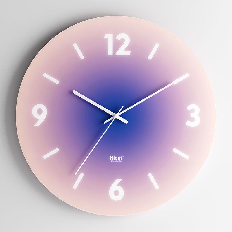 Luxurious Glass Wall Clock
