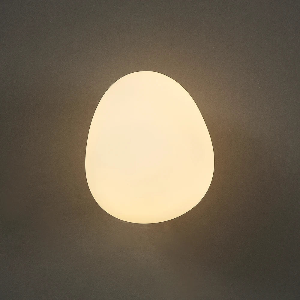 NordicPure - Eggshell Glass Wall Lamp