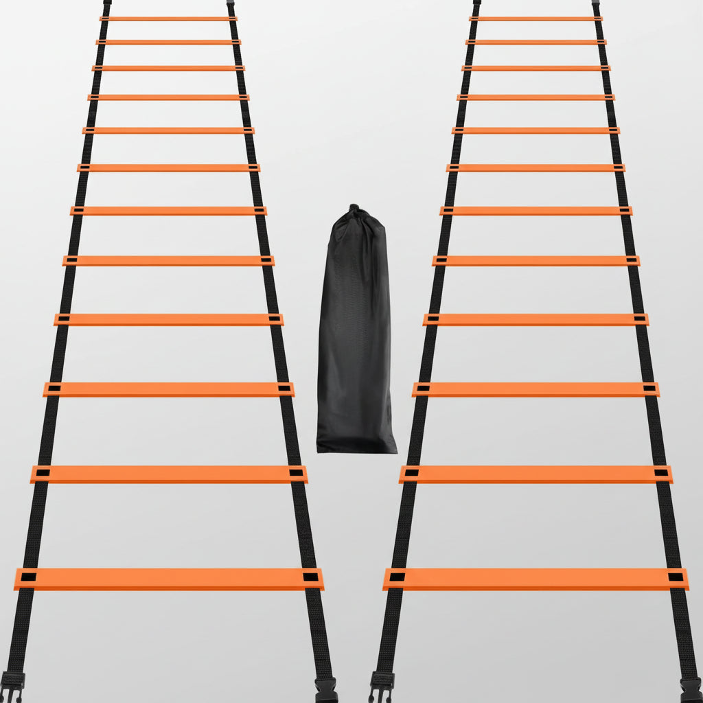 Escada de Agilidade Treino de Velocidade Ajustável Escada Desportiva