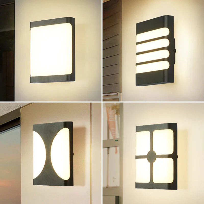 LumiShield - Waterproof LED Outdoor Lamp – Energy-Efficient Wall Light for Garden and Terrace