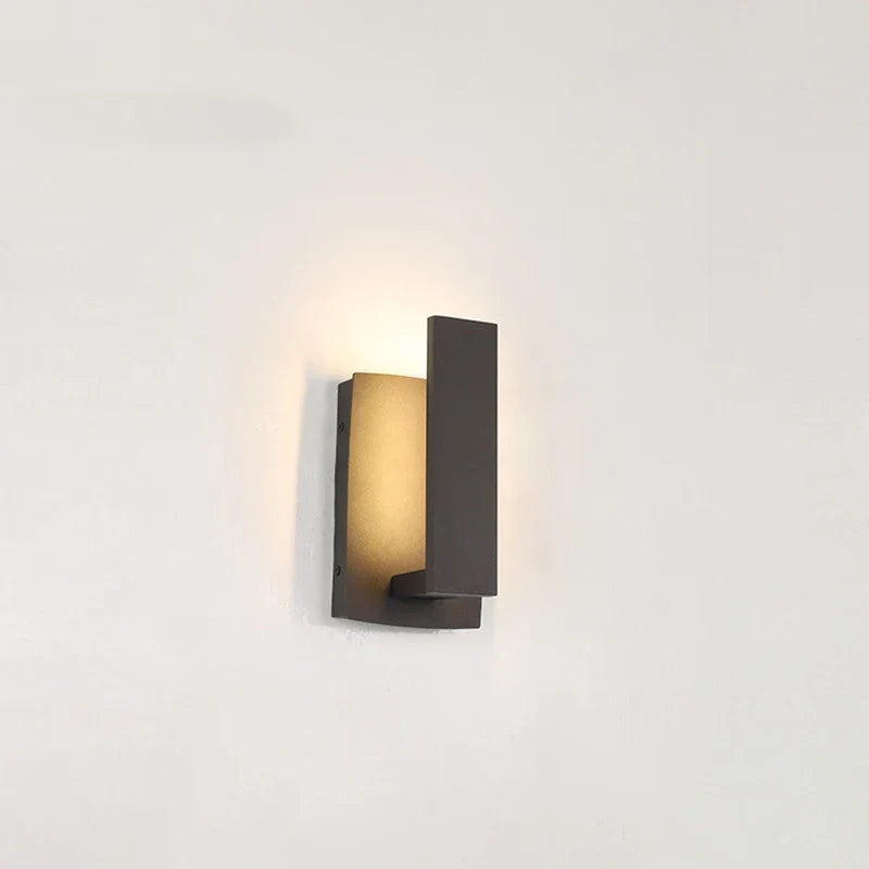 LumiEdge – Minimalist Waterproof LED Outdoor Wall Lamp for Modern Patios & Gardens