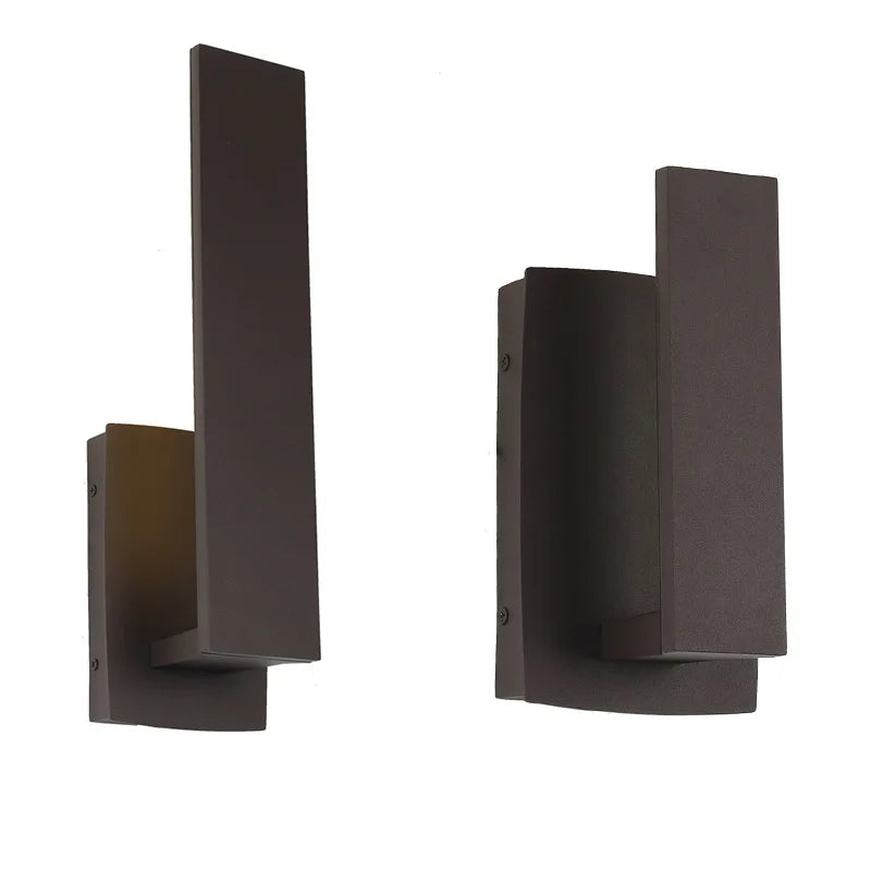 LumiEdge – Minimalist Waterproof LED Outdoor Wall Lamp for Modern Patios & Gardens