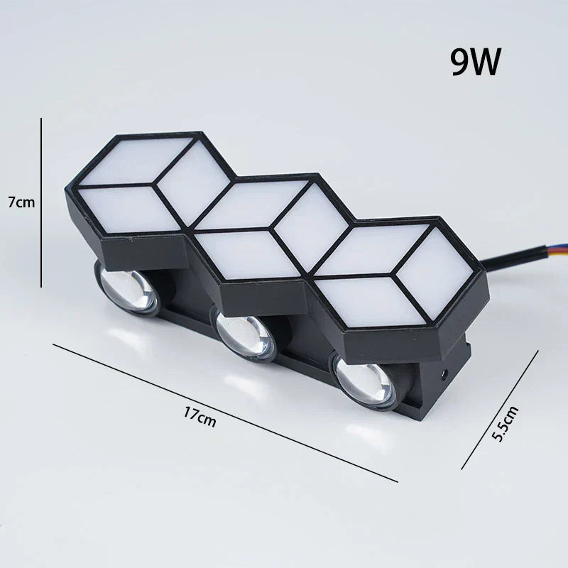 LumiWall - Waterproof LED Outdoor Lamp – Weather-Resistant Lighting for Gardens & Terraces