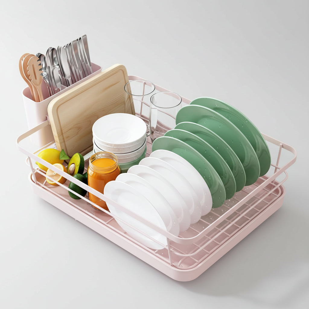 Afwasrek Afvoerplank Compact Roestvrij Staal Keuken