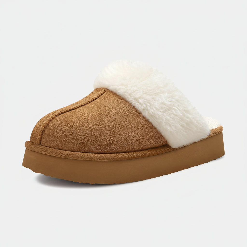 Chinelos Aconchegantes com Forro Interior Acolchoado para Senhora