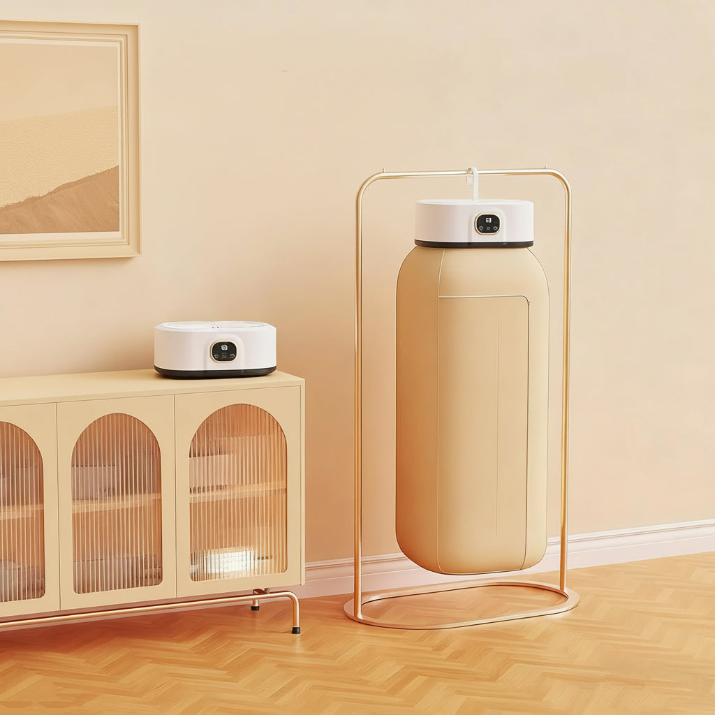 Secador Portátil Tecnologia UV Secagem Rápida Higiene