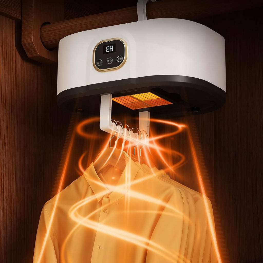 Secador Portátil Tecnologia UV Secagem Rápida Higiene