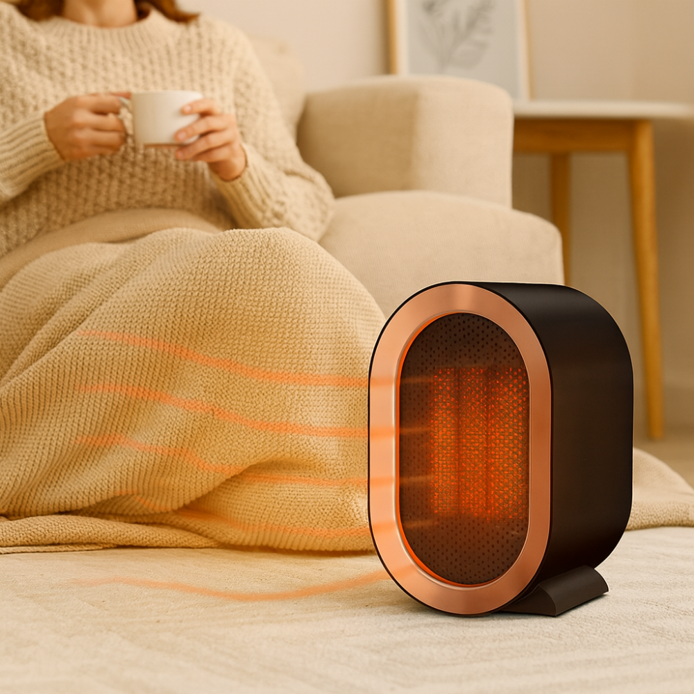 Portable Electric Space Heater Fast Heating Energy Efficient Design 0