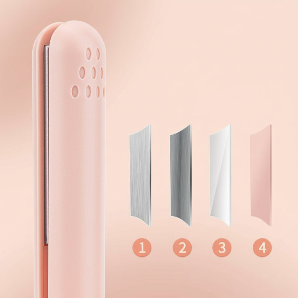 Portable Mini Hair Curling Iron Ceramic Dual-Use Styler for Travel 4