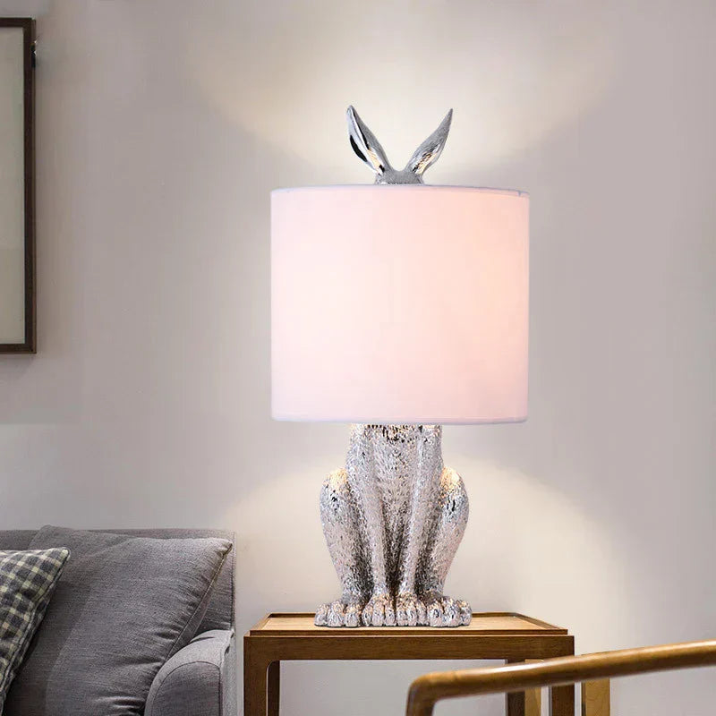 DesignGlow - Lampada da tavolo con coniglio in stile moderno