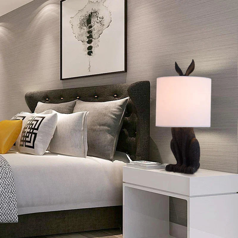 DesignGlow - Masker Konijn Tafellamp in Modern Stijl