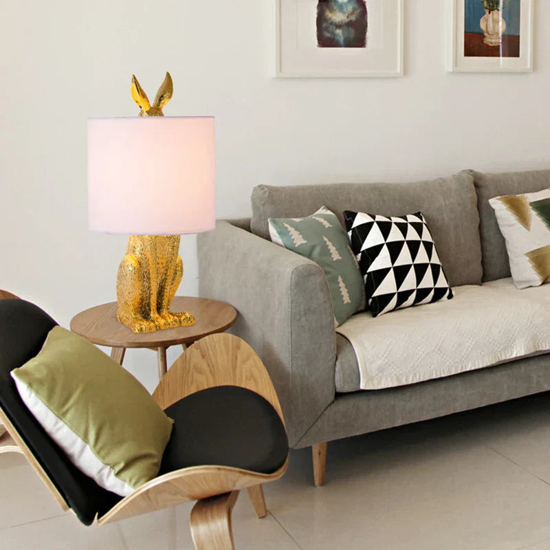 DesignGlow - Masker Konijn Tafellamp in Modern Stijl