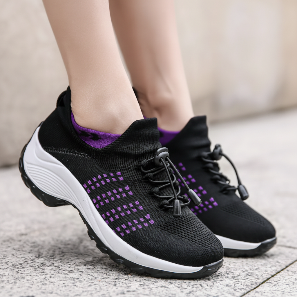 Sneakers Donna Ortopediche Traspiranti Scarpe Sportive Comfort Fit